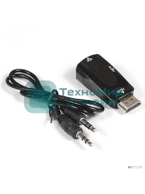Переходник ExeGate EX284927RUS HDMI-VGA ExeGate EX-HDMIM-VGAF-C (19M/15F)