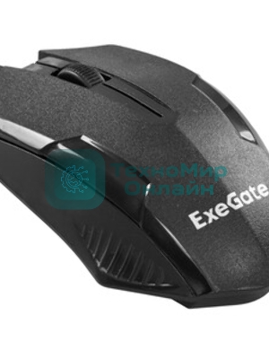 Мышь проводная ExeGate Professional Standard SH-8012 черный, 1000 dpi, USB, кнопки - 3
