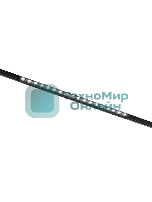 Трековый линейный светильник Ambrella light GL4505 BK черный IP20 18W 3CCT 3000-6000K SMART 48V 24° 328*22*25