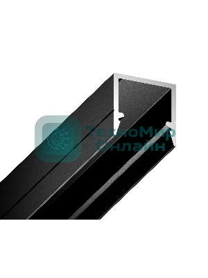 Алюминиевый профиль Ambrella light GP1650BK черный 2000*10*10
