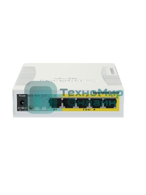 Коммутатор сетевой MikroTik RB260GSP RouterBOARD 260GSP with indoor case and power supply