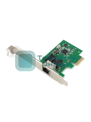 Сетевой адаптер Ethernet Gembird NIC-GX1 1000/100/10, PCI-express, чипсет RTL8111C