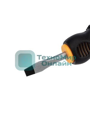 Отвертка шлицевая Rexant SL 6х40 мм, двухкомпонентная рукоятка