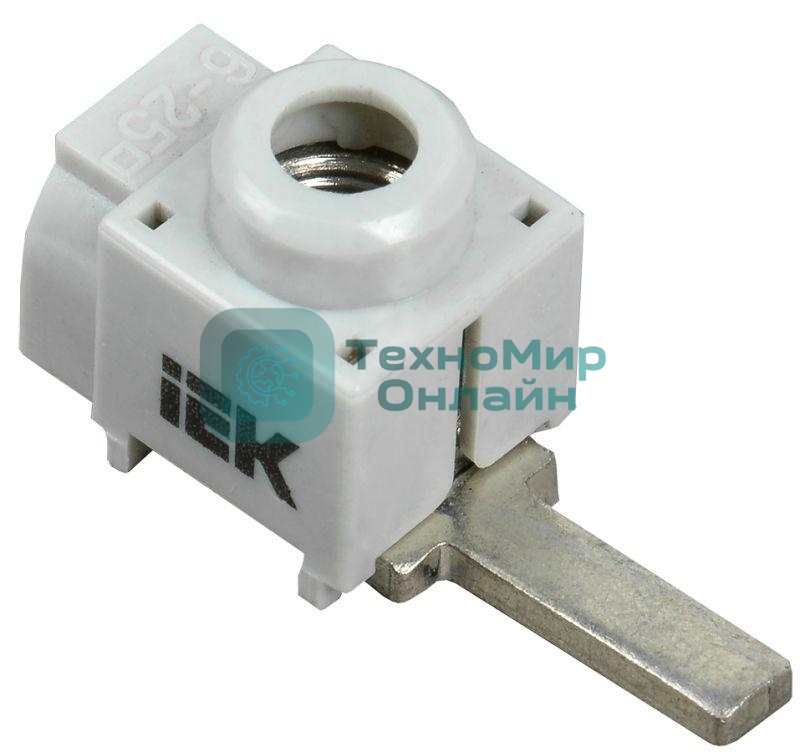 Клемма вводная для мод. оборуд. КВМ 4-25 мм (прямой ввод) IEK YKVM-4-25-F