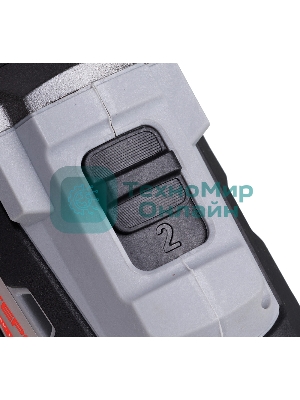 Дрель-шуруповерт ИНТЕРСКОЛ ДАУ-13/18ВК, 18 В, 2 Ач, 45 Нм, бесщеточный, ударный