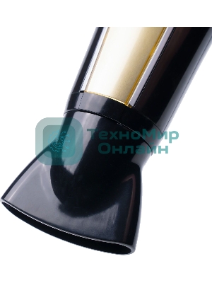 Фен Galaxy GL 4316 черный/золотистый, 2200 Вт