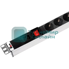 Блок распределения питания Rem R-16-7S-V-440-Z гор.размещ. 7xSchuko базовые 16A EN 60320 С20