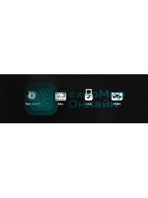 Цифровой TV ресивер HYUNDAI H-DVB240 черный