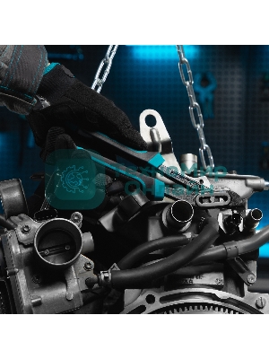 Набор инструментов Gross 76 предметов, 120 зубьев, CrV1/4, 1/2