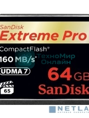 Флеш карта CF 64Gb Sandisk SDCFXPS-064G-X46