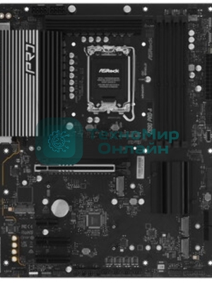 Материнская плата ASRock Z890 PRO-A WIFI, LGA 1851, Intel Z890, 4xDDR5, 4xSATA, 4xM.2, 1xPCIe 5.0 x16, 2xPCIe 4.0 x4, 1xPCIe 4.0 x1, 1xHDMI, 1xDP, 1xThunderbolt 4, 1x2.5Gb LAN, 4xUSB-A 3.2 Gen 1, 2xUSB-A 3.2 Gen 2, 1xUSB-C 3.2 Gen 2, 2xUSB-C Thunderbolt 4, 7.1, 3x3.5 мм, ATX