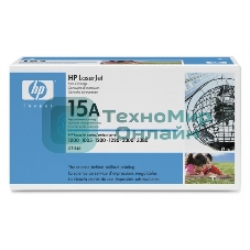 Картридж лазерный HP C7115A черный LJ 1000W/1200/1220/3300, (2500 стр.)