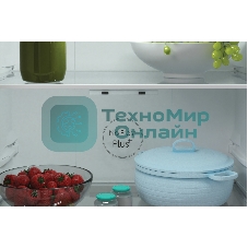 Холодильник Candy CCRN 6180S серебро двухкамерный 227/106л морозилка снизу, No Frost