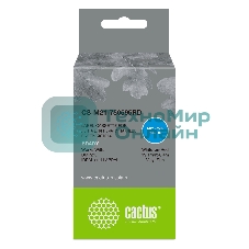 Картридж ленточный Cactus CS-M21-750595RD белый шрифт, красный фон (19.1 мм, 6.4 м) для Brady BMP21-PLUS, BMP21-LAB