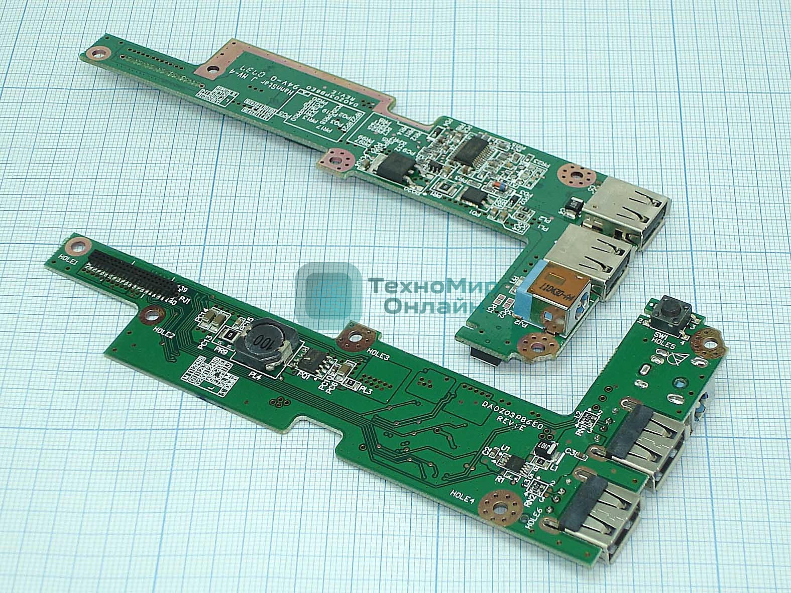 Разъем для ноутбука HY-AC034 Acer Aspire 4220 4320 4520 c USB платой