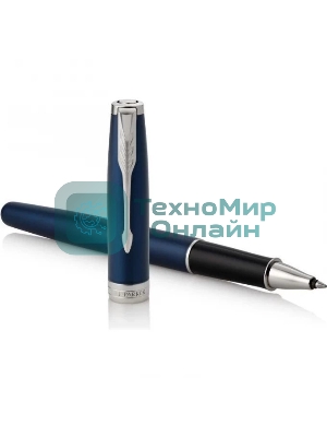 Ручка роллер Parker Sonnet Core T539 (CW1931535) LaqBlue CT F черн. черн. подар.кор.