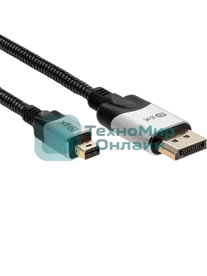 Кабель-переходник Mini DisplayPort M -> Display Port M 1.4V 1,8 м VCOM CG685-1.8M
