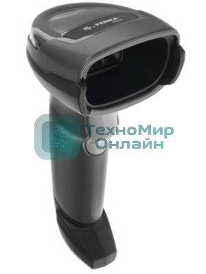 Сканер штрих-кода ручной Zebra DS2208 2D имидж, проводной, 762 мм/сек, USB, черный