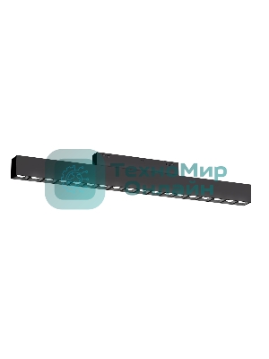 Трековый линейный светильник Ambrella light GL4505 BK черный IP20 18W 3CCT 3000-6000K SMART 48V 24° 328*22*25