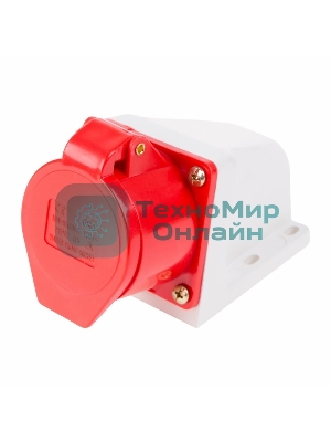 Розетка Rexant 115 стационарная 3Р+РЕ+N 16А 380В IP44