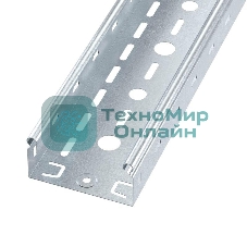 Лоток листовой перфорированный 100х50 L3000 сталь 0.6мм S3 ДКС SPL3510