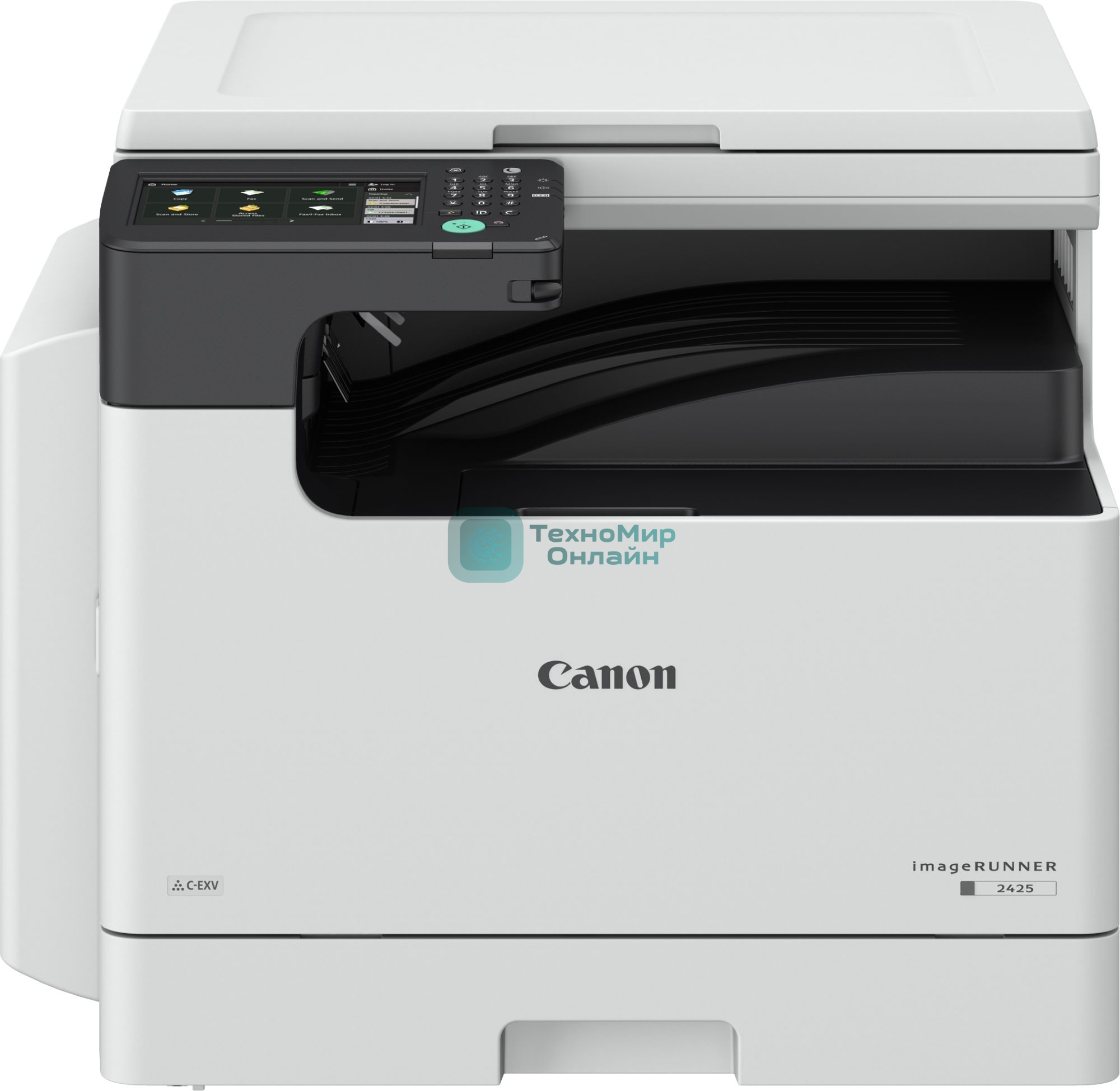 МФУ лазерное Canon imageRUNNER 2425 (4293C003), А3, ч/б, печ. 25 стр/мин (А4) 12 стр/мин (А3), 600 x 600 DPI, Wi-Fi; USB; Ethernet (Без тонера)
