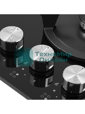 Газовая варочная панель HOMSair HGG641BK