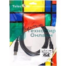 Кабель соединительный Telecom TUS710-1.8M USB3.0 Am/Bm 1,8m