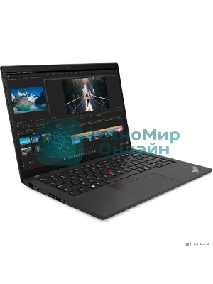 Ноутбук Lenovo ThinkPad T14 Gen 4 i7-1355U 16Gb SSD 512Gb Intel UHD Graphics 14 WUXGA IPS TS Cam 39.3Вт*ч Win11Pro(ENG) KBD RU\ENG Черный 21HD0077US