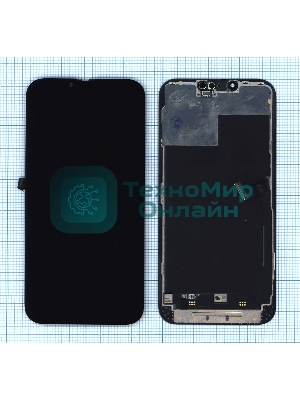 Дисплей (модуль) для Apple iPhone 13 Pro Max в сборе с тачскрином, черный