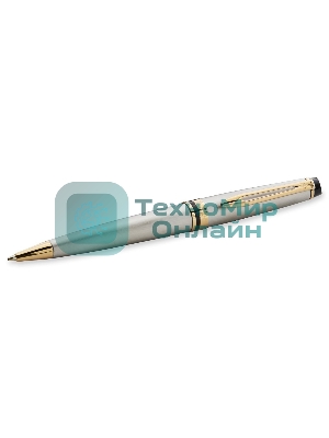 Ручка шариковая Waterman Expert 3 (CWS0952000) Stainless Steel GT M, синие чернила, подарочная коробка