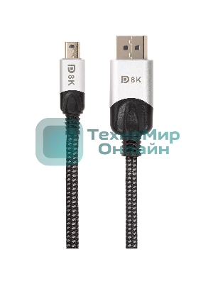 Кабель-переходник Mini DisplayPort M -> Display Port M 1.4V 1,8 м VCOM CG685-1.8M