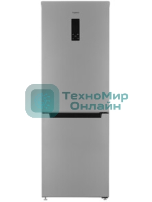 Холодильник Бирюса Б-M920NF металлик двухкамерный 210/100 л морозилка снизу, No Frost