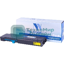 Картридж лазерный NVPrint совместимый Xerox 106R02233 Cyan для Phaser 6600/WC6605 (6000k)