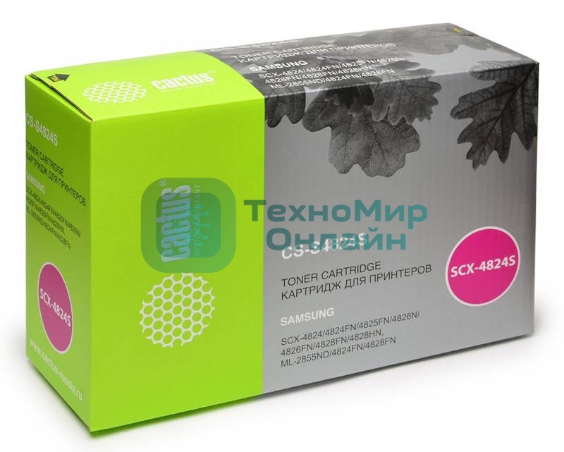 Картридж лазерный Cactus CS-S4824S (MLT-D209S) черный (5000 стр.) для Samsung SCX-4824FN/4828FN/ML-2855