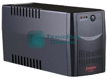 Источник бесперебойного питания ExeGate EP212516RUS Power Back BNB-800 800VA, черный, 2 евророзетки