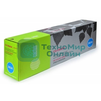 Тонер-картридж Cactus CS-CB383A пурпурный для HP CLJ MFP CM6030/CM6040;CP6015 (21000 стр.)