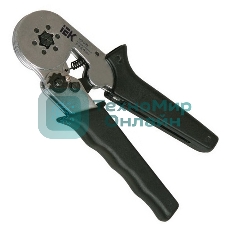 Клещи обжимные IEK КО-08Е0,5-6,0мм2 шестигранник