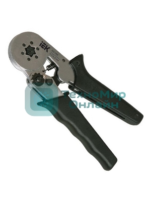 Клещи обжимные IEK КО-08Е0,5-6,0мм2 шестигранник