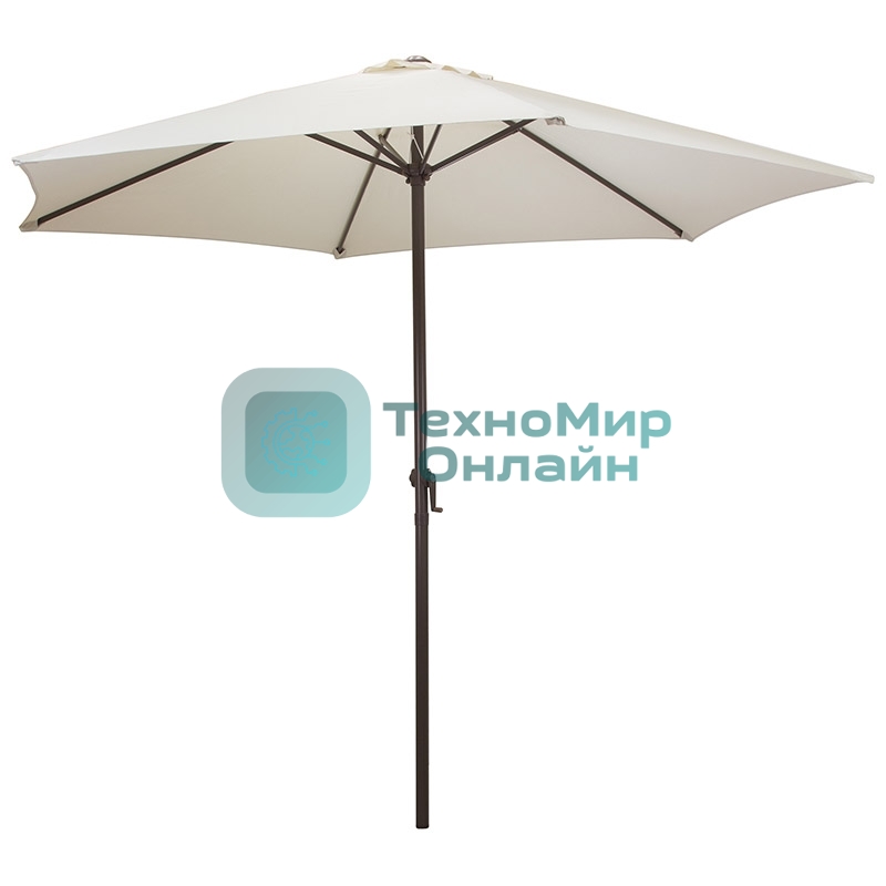 Зонт садовый Ecos GU-01 (бежевый) без крестообразного основания