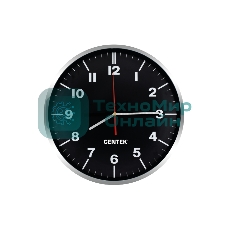 Часы настенные Centek СТ-7100 черный