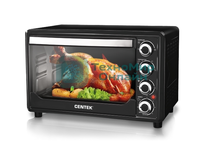 Мини-печь Centek CT-1530-36 Convection (черный) ОБЪЕМ 36л, 1600Вт, ВОЗДУШНАЯ КОНВЕКЦИЯ, 4режима