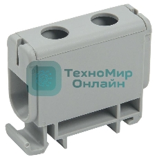 Клемма вводная силовая КВС 6-50 кв.мм сер. IEK YZN12-050-K03