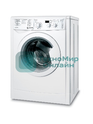 Стиральная машина Indesit IWSD 6105 B (CIS).L белая, загрузка фронтальная 6кг, 1000 об/мин., класс: A