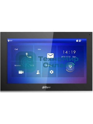 Видеодомофон Dahua DH-VTH5441G черный