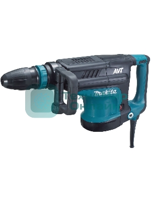 Отбойный молоток Makita HM1213C Молоток отб,SDS-max,1510Вт,25.5Дж,950-1900у\м,10.3кг,чем,АВТ,м\функц бок рукоятка,плавный пуск 