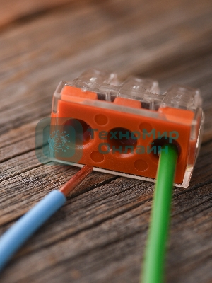 Клемма строительно-монтажная СМК 773-173 3-проводная 2.5-6.0 кв.мм с пастой (уп.50 шт) PROxima EKF plc-smk-773-173