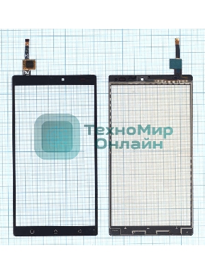 Сенсорное стекло (тачскрин) для Lenovo Vibe X3 черное