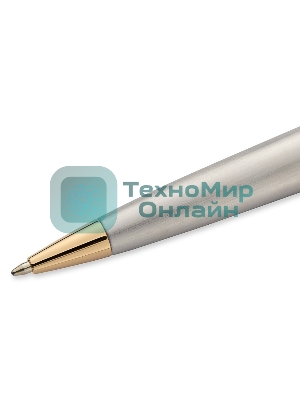 Ручка шариковая Waterman Expert 3 (CWS0952000) Stainless Steel GT M, синие чернила, подарочная коробка