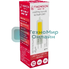 Лампа LED Thomson G4,  капсульная, 6Вт, 4000К, белый нейтральный,  TH-B4202, 1 шт.